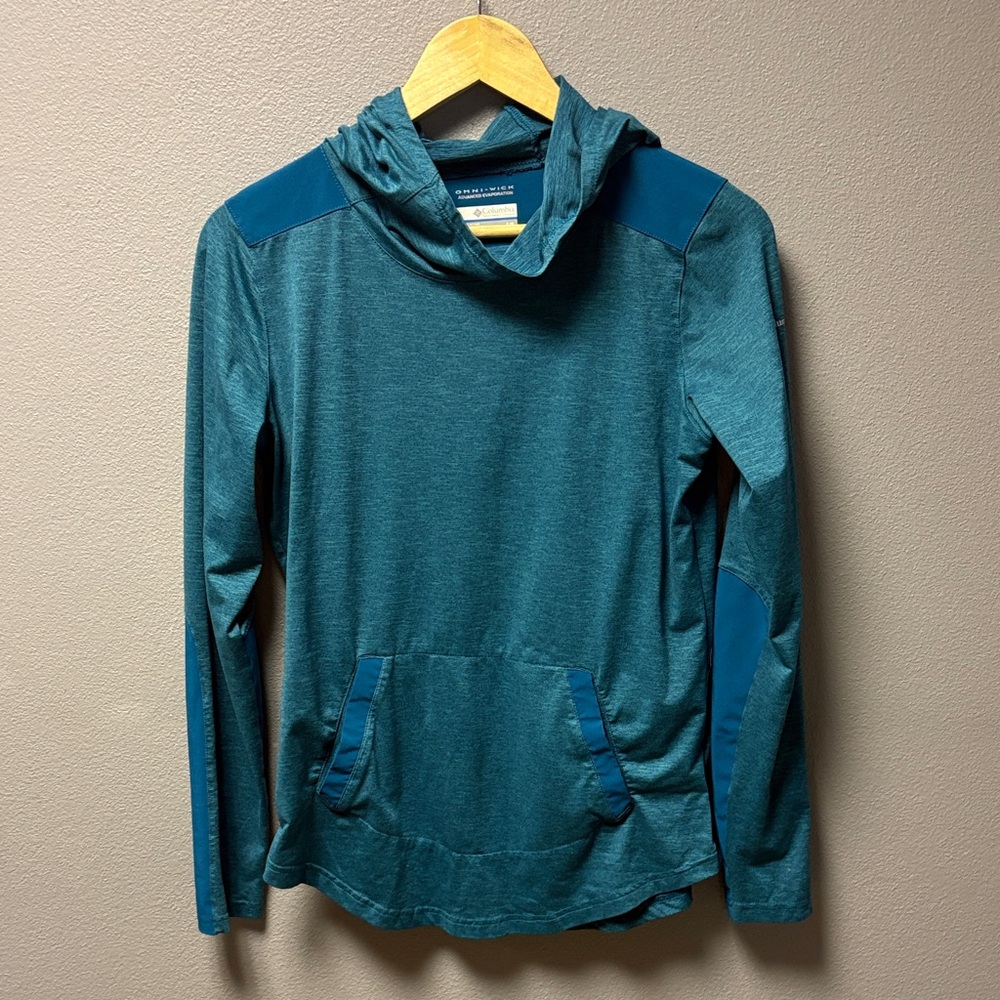 Teal Women's Hooded Sweatshirt